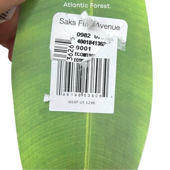 FARM Rio Off-White Coconut Tree Flow Dress - Picture 7 of 10